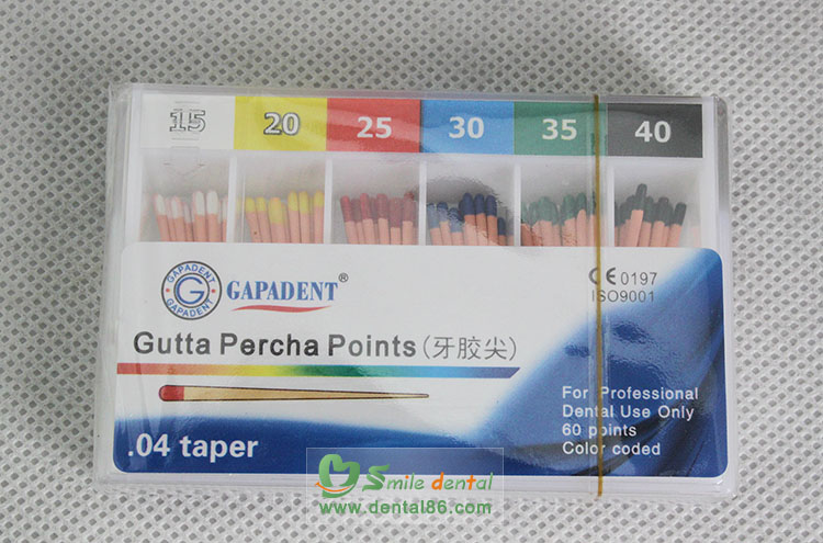 Gutta Percha Points .04 Taper